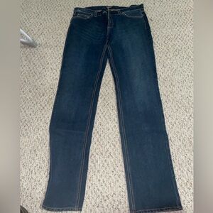 Dolce & Gabbana Y2K Dark Blue Straight Leg Jeans